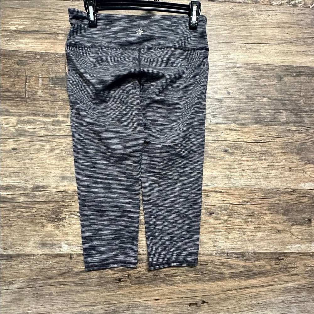 Athleta Gray Womens Cropped Leggings - Picture 2 of 6